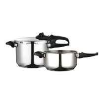 Express-Töpfe Fagor DUO 6+4L RAPID Edelstahl 18/10 4 L 6 L