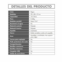 Laptoptasche Silver Electronics 111721540199 Blau Schwarz 16"