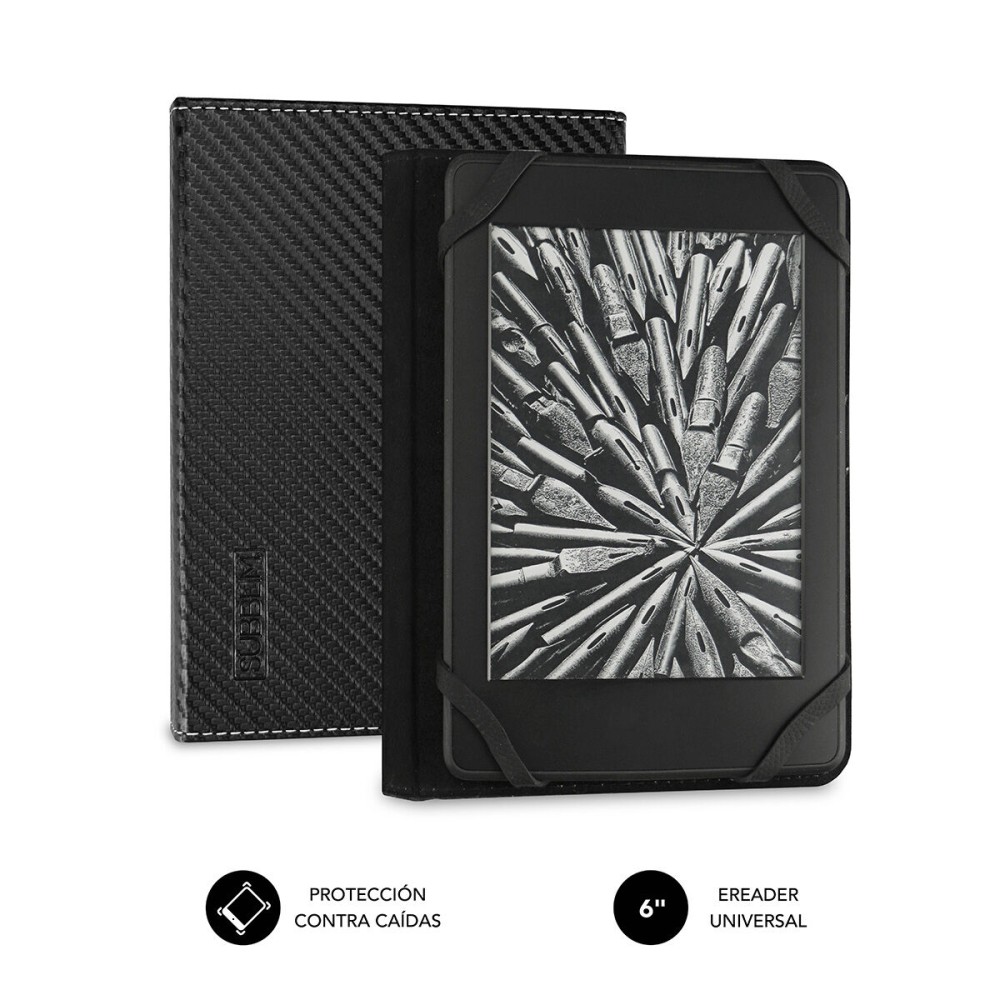 Étui pour eBook Subblim SUBCUE-1EC001 Noir