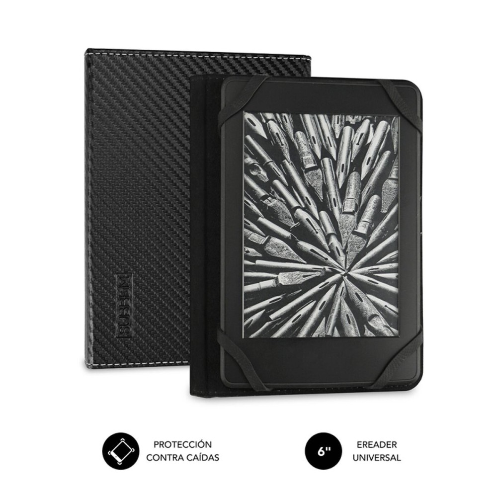 Étui pour eBook Subblim SUBCUE-1EC001 Noir