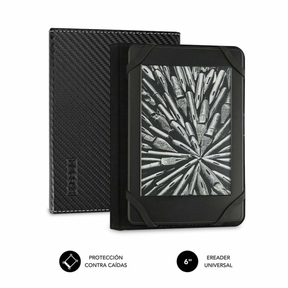 Étui pour eBook Subblim SUBCUE-1EC001 Noir