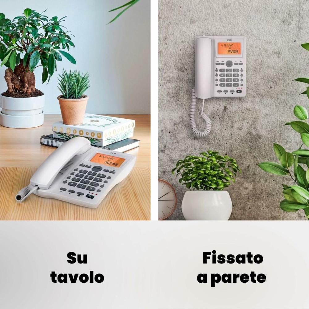 Téléphone fixe SPC Internet 3612B Blanc