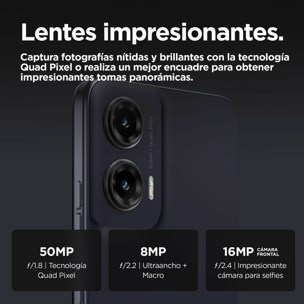 Smartphone Motorola G35 5G 6,72" Unisoc 8 GB RAM 256 GB Noir Gris