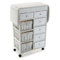Meuble d'Appoint Versa Bois (32 x 84 x 121 cm)