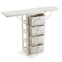 Fer à repasser générateur de vapeur Basic Blanc Bois (30 x 85 x 110 cm)