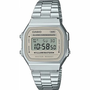 Unisex-Uhr Casio A168WA-8AYES Silberfarben