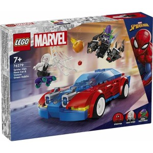 Set de construction Lego Coche de Carreras de Spider-Man y Duende Verde Venomizado Multicouleur
