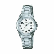 Unisex-Uhr Casio LTP-1259PD-7BEG Weiß Silberfarben