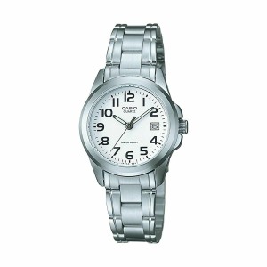 Unisex-Uhr Casio LTP-1259PD-7BEG Weiß Silberfarben