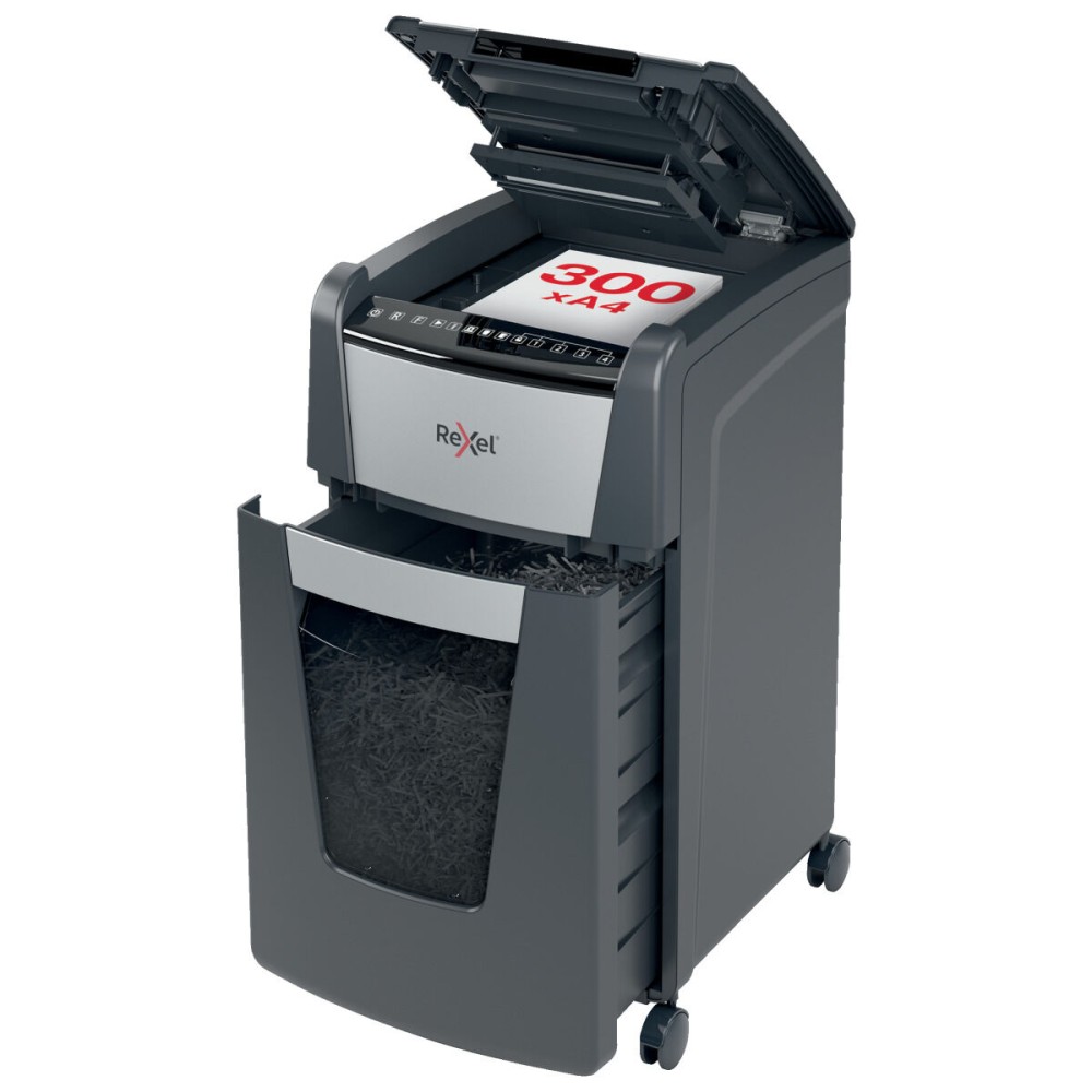 Aktenvernichter Rexel Optimum Auto+ 300X 60 L
