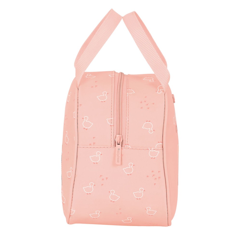 Sac glacière goûter Safta Patito 19 x 22 x 14 cm Rose