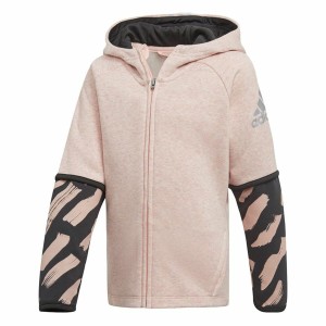 Jacke Für Kinder Adidas Cover Up Hellrosa