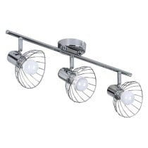 Ceiling Light Activejet AJE-GIZEL 3P Silver Metal 40 W