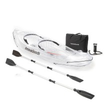 Inflatable Transparent Kayak with Accessories Paros InnovaGoods 312 cm 2 places