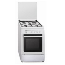 Gasherdplatte Vitrokitchen CB55BB BUT Weiß 1800 W
