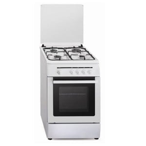 Gasherdplatte Vitrokitchen CB55BB BUT Weiß 1800 W