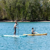 2 in 1 Aufblasbares Paddel-Board mit Sitz und Zubehör Siros InnovaGoods 10'5" 320 cm