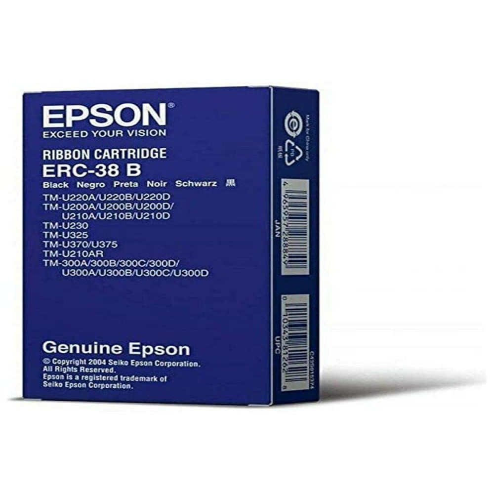Original Punkt-Matrix-Band Epson C43S015374 Schwarz
