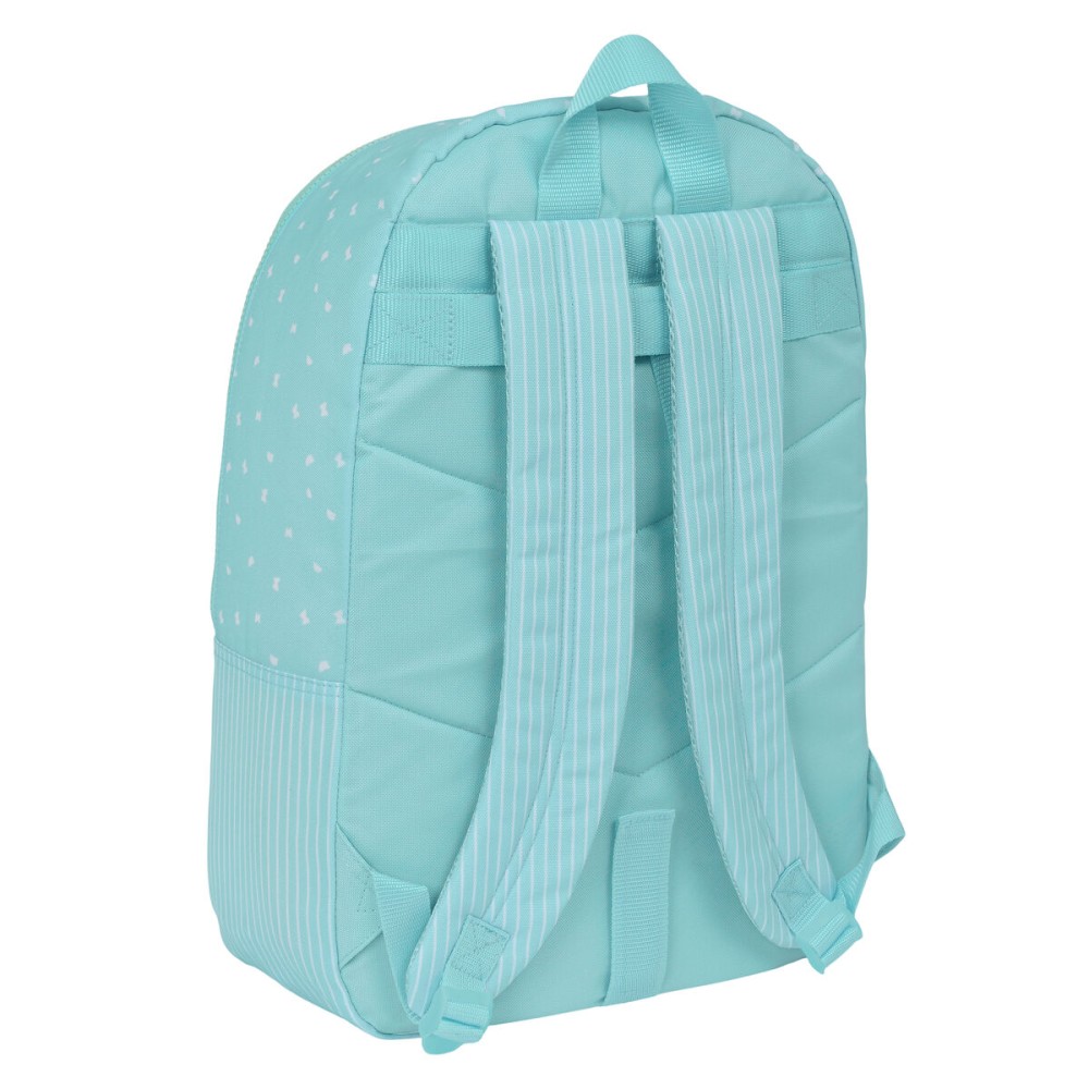 Schulrucksack Moos Butterflies Blau 30 x 46 x 14 cm