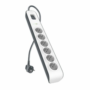 Steckerleiste mit 6 Steckdosen und Schalter Belkin BSV603vf2M