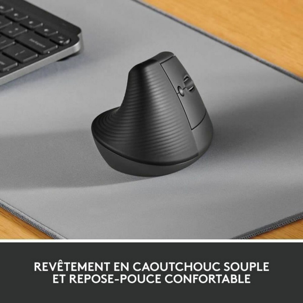 Souris sans-fil Logitech 910-006473 Gris Graphite Acier 4000 dpi