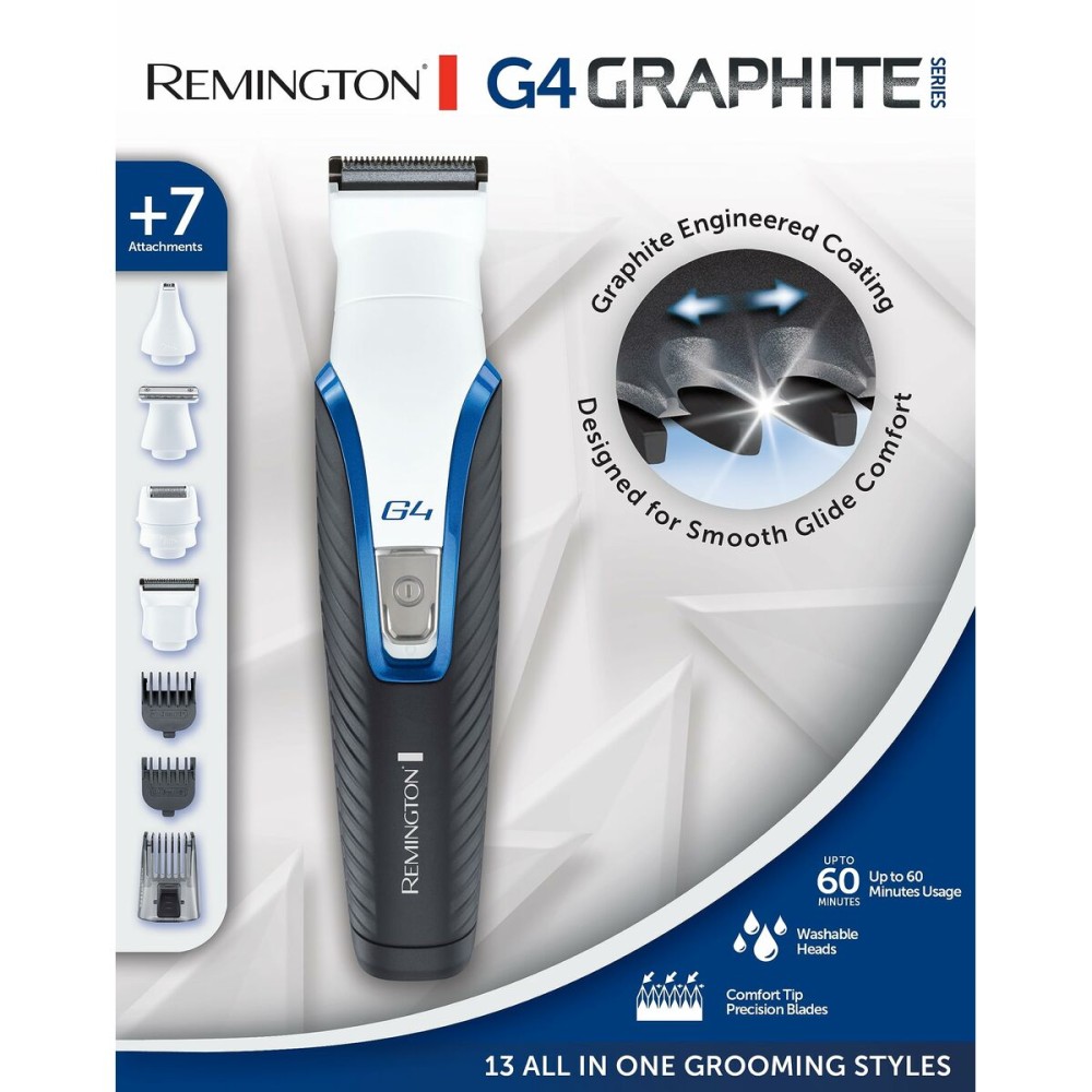 Barttrimmer Remington BARBER G4 GRAPHITE KIT MULTIFUNC PG4000