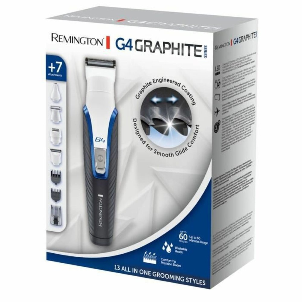 Barttrimmer Remington BARBER G4 GRAPHITE KIT MULTIFUNC PG4000