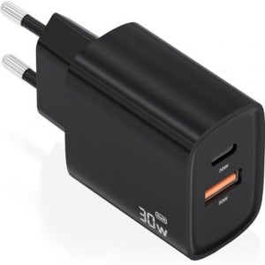 Wall Charger Aisens A110-0953 30 W Black