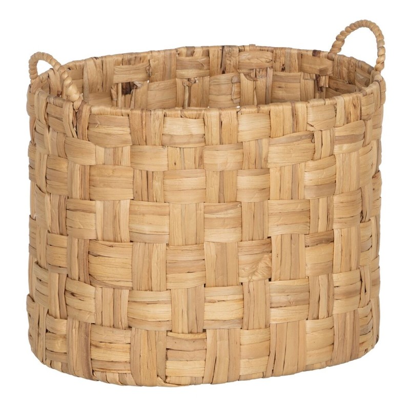 Set of Baskets Beige Natural Fibre 45 x 35 x 41 cm (3 Units)