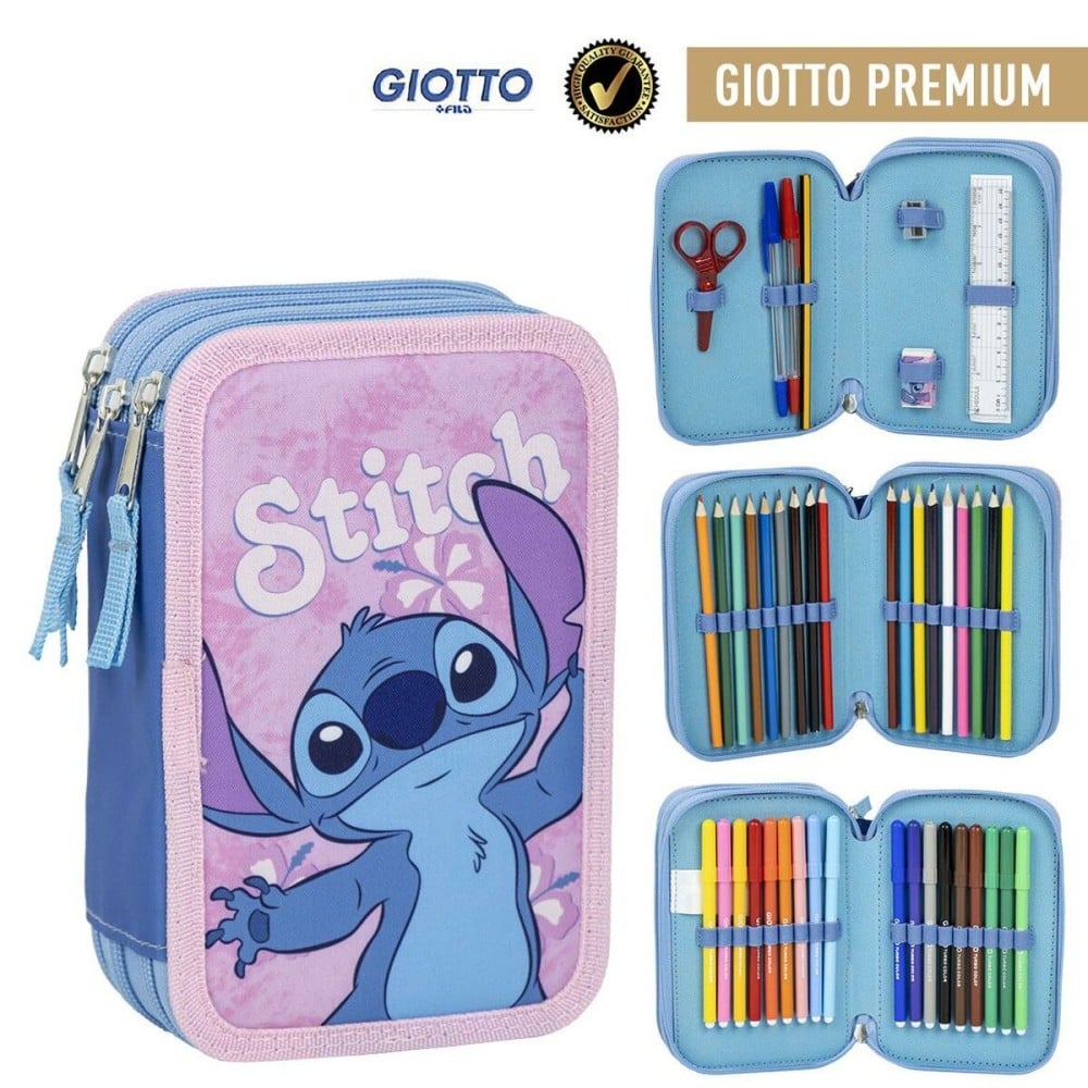 Pochette à crayons triple Stitch Polyester