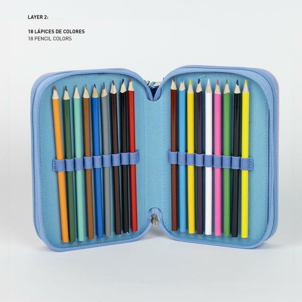 Pochette à crayons triple Stitch Polyester