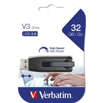USB stick Verbatim Black Grey 32 GB