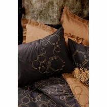 Bettbezug-Set Schwarz 220 x 240 cm