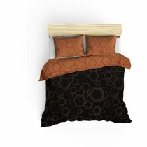 Duvet cover set Black 220 x 240 cm