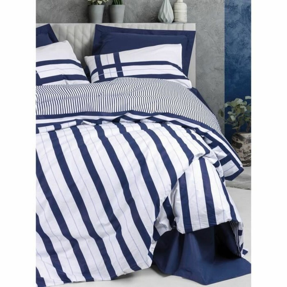 Bettbezug-Set Blau 220 x 240 cm