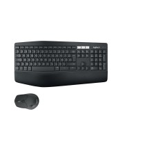 Clavier sans fil Logitech MK850 Noir Espagnol Qwerty Azerty Français