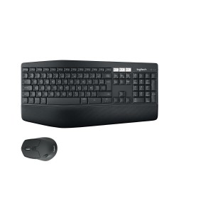 Clavier sans fil Logitech MK850 Noir Espagnol Qwerty Azerty Français