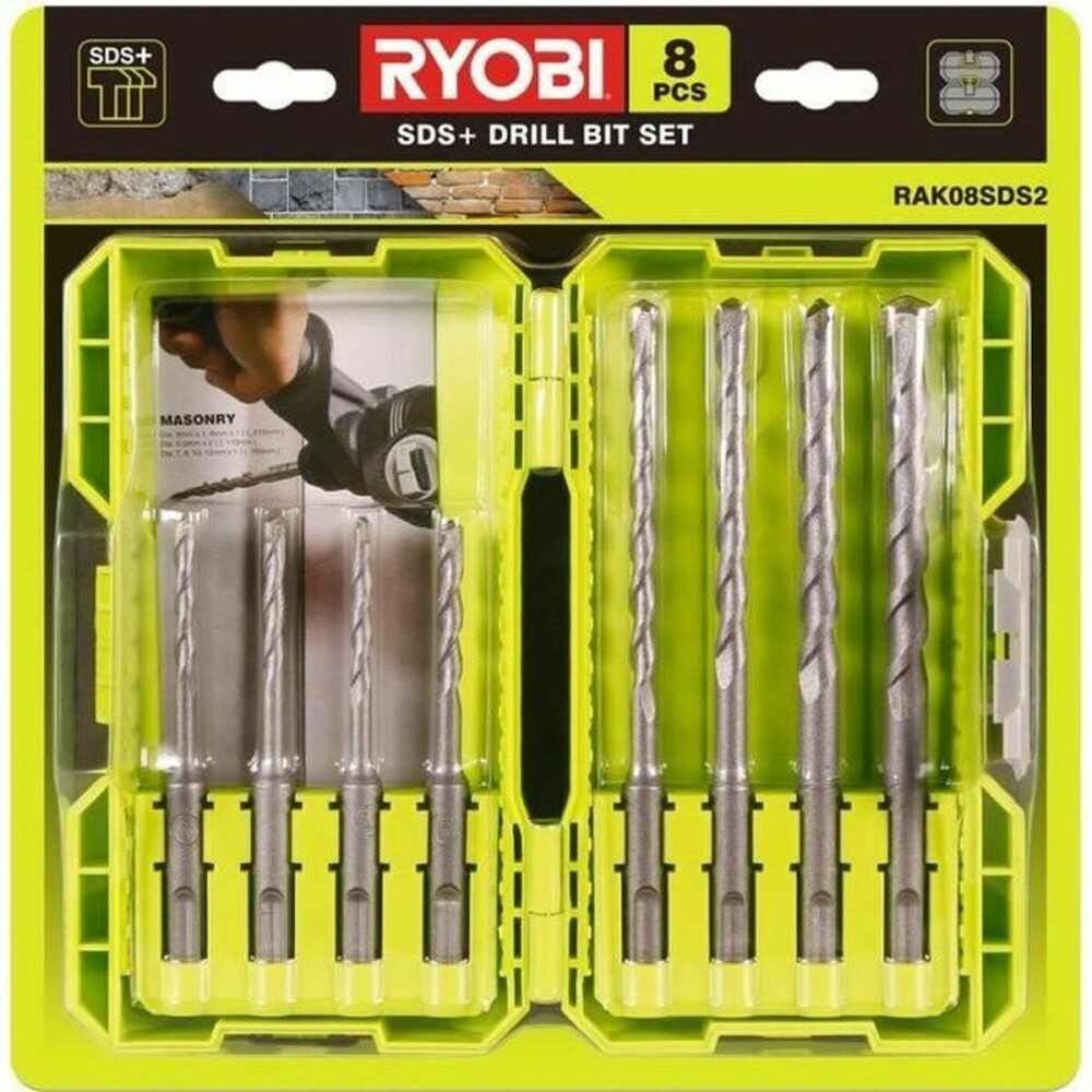 Satz Bohrer Ryobi RAK08SDS2 8 Stücke