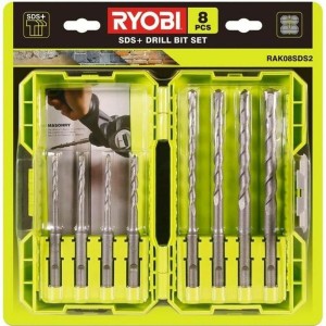Satz Bohrer Ryobi RAK08SDS2 8 Stücke
