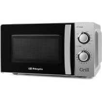 Mikrowelle mit Grill Orbegozo MIG 2138 Schwarz Silberfarben 700 W 20 L
