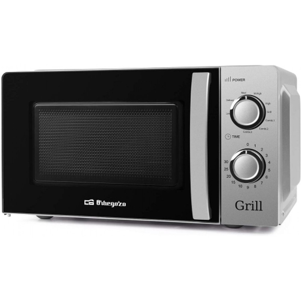 Micro-ondes avec Gril Orbegozo MIG 2138 Noir Argenté 700 W 20 L