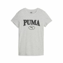 Kurzarm-T-Shirt Puma Squad Graphicc Tlight Hellgrau (XS)