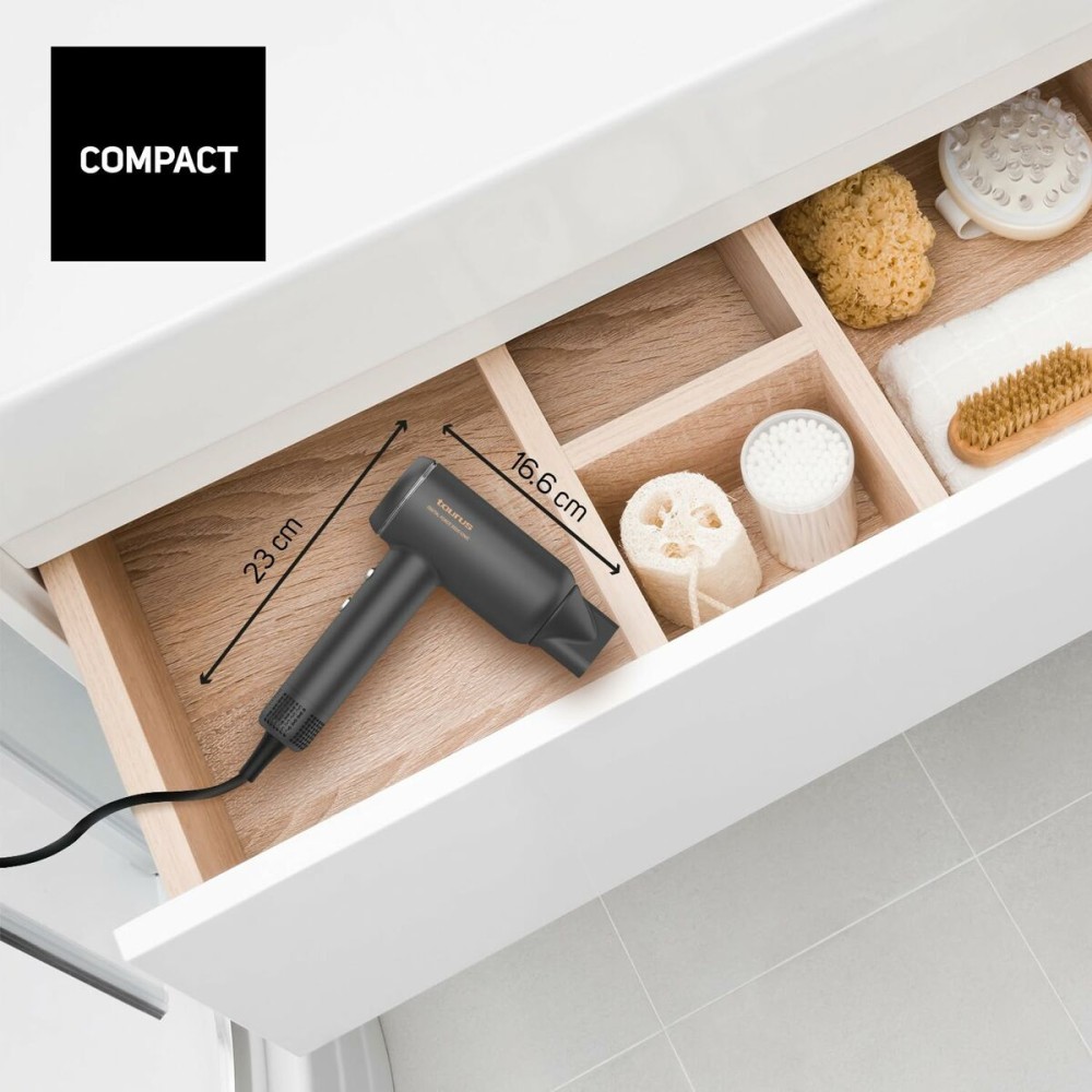 Sèche-cheveux Taurus FORCE 2000 IONI Noir 1800 W