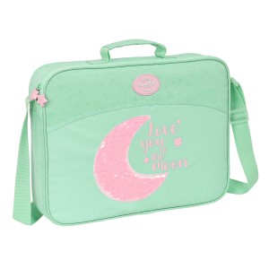 School Satchel BlackFit8 Moon Green 38 x 28 x 6 cm