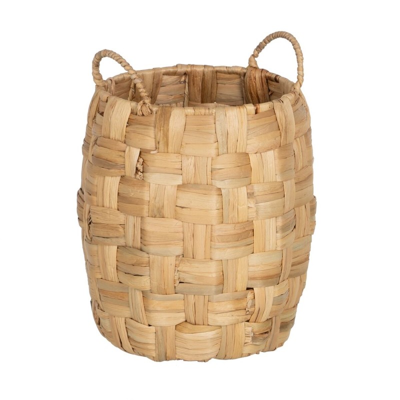 Set of Baskets Beige Natural Fibre 37 x 37 x 40 cm (3 Units)