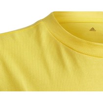 Kurzarm-T-Shirt für Kinder Adidas Future Pocket Gelb