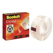 Ruban adhésif Scotch Crystal 19 mm x 33 m Transparent (6 Unités)