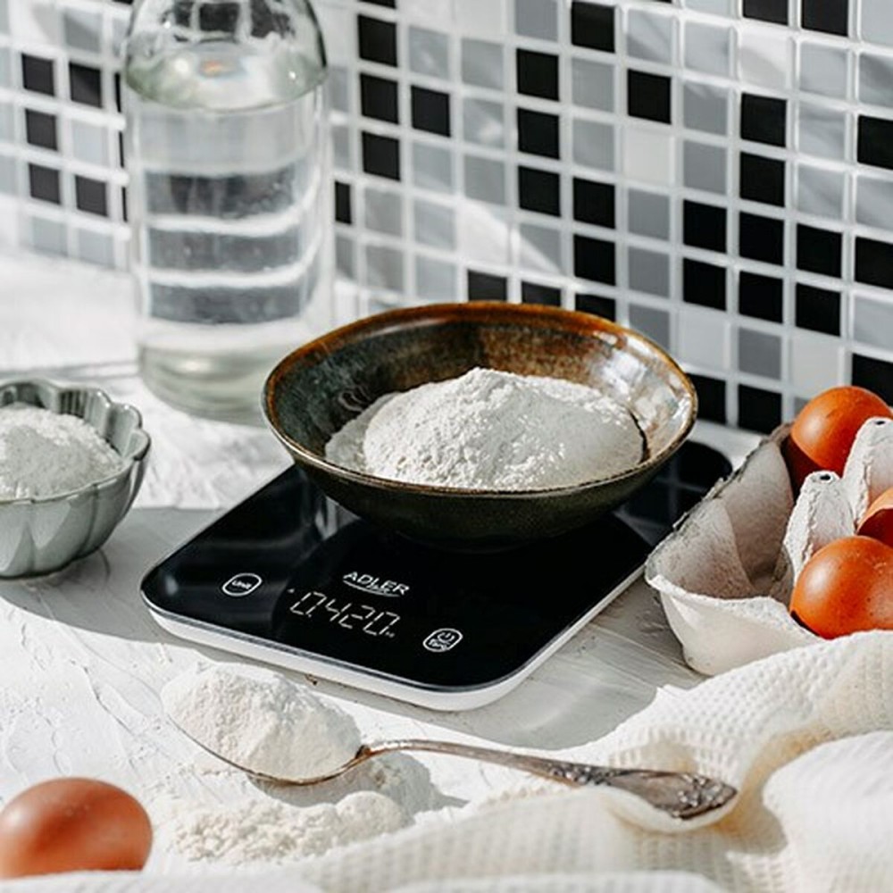 kitchen scale Adler AD 3181b Black 5 kg