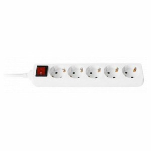 Multiprise 5 Prises avec Interrupteur Ewent EW3916 (1,5 m)