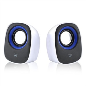 Haut-parleurs de PC Ewent EW3513 Blanc Noir 5 W